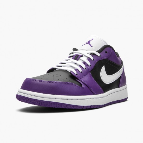 Jordan 1 Retro Low Court Purple Dame/Herre 553558-501 Jordan sko