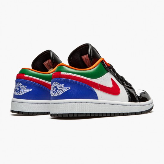 Jordan 1 Retro Low Multi Color Dame/Herre CZ4776-101 Jordan sko