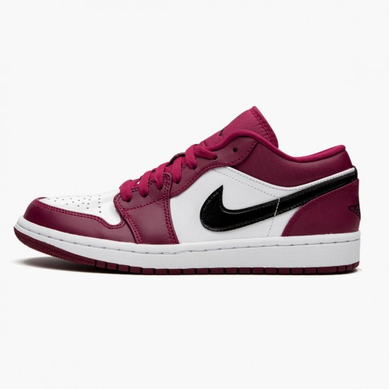 Jordan 1 Retro Low Noble Red Dame/Herre 553558-604 Jordan sko