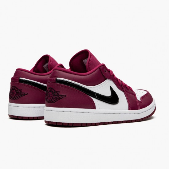 Jordan 1 Retro Low Noble Red Dame/Herre 553558-604 Jordan sko