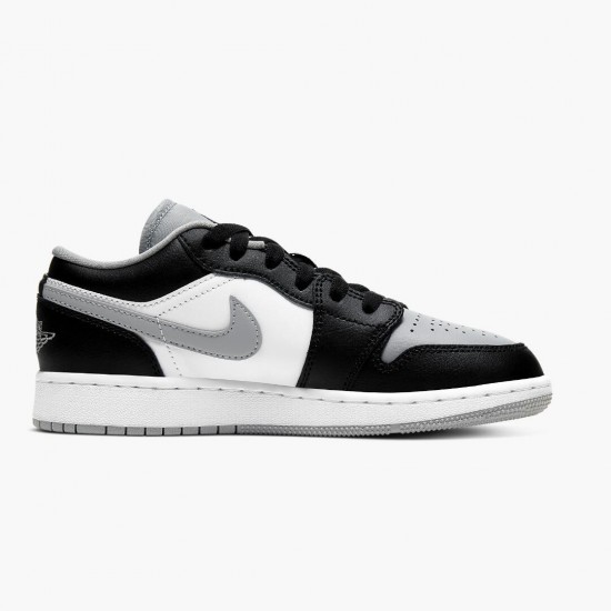 Jordan 1 Retro Low Smoke Grey Dame/Herre 553560-039 Jordan sko