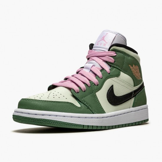 Jordan 1 Mid SE Dutch Green Dames CZ0774-300 Jordan sko