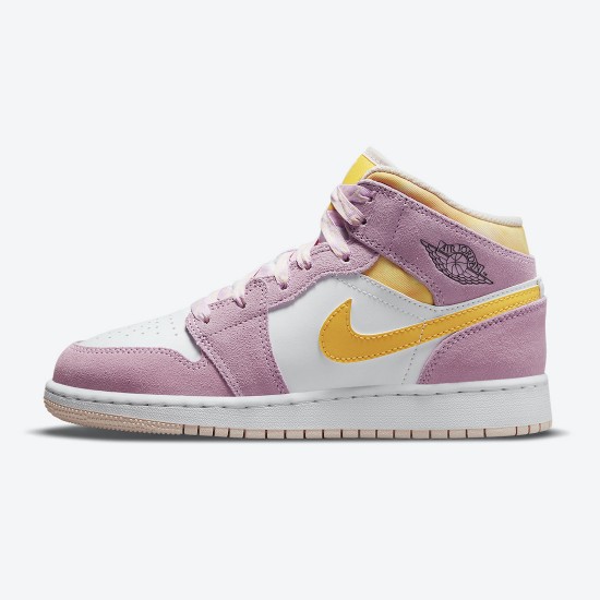 Jordan 1 Mid SE GS Arctic Pink Dames DC9517-600 Jordan sko