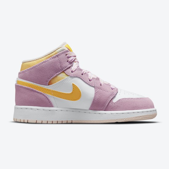 Jordan 1 Mid SE GS Arctic Pink Dames DC9517-600 Jordan sko