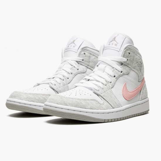 Jordan 1 Mid SE Light Iron Ore Dame/Herre DN4045-001 Jordan sko