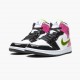 Jordan 1 Mid White Black Cyber Pink Herre CZ9834-100 Jordan sko