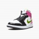 Jordan 1 Mid White Black Cyber Pink Herre CZ9834-100 Jordan sko