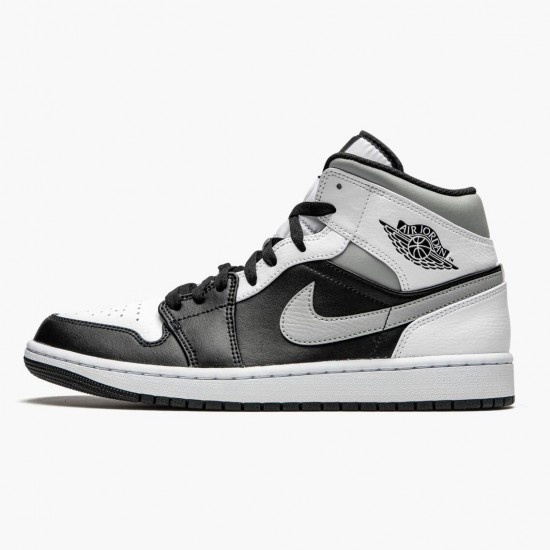 Jordan 1 Mid White Shadow Dame/Herre 554724-073 Jordan sko