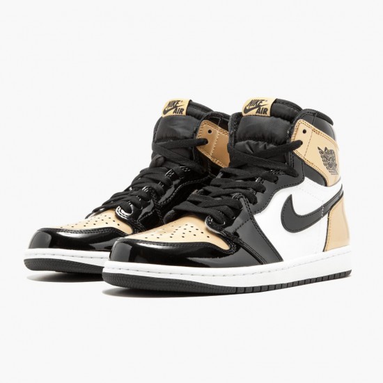 Jordan 1 Retro Gold Toe Dame/Herre 861428-007 Jordan sko