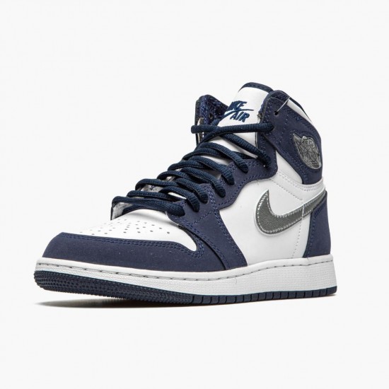 Jordan 1 Retro High COJP Midnight Navy Dame/Herre DC1788-100 Jordan sko