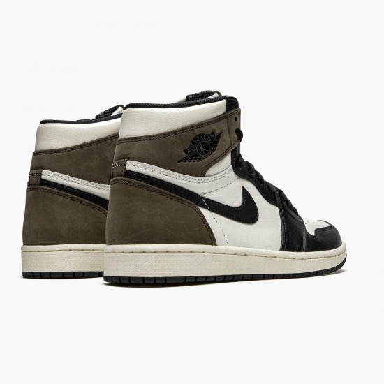 Jordan 1 Retro High Dark Mocha Dame/Herre 555088-105 Jordan sko