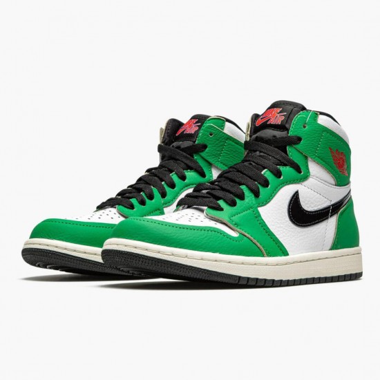 Jordan 1 Retro High Lucky Green Dame/Herre DB4612-300 Jordan sko