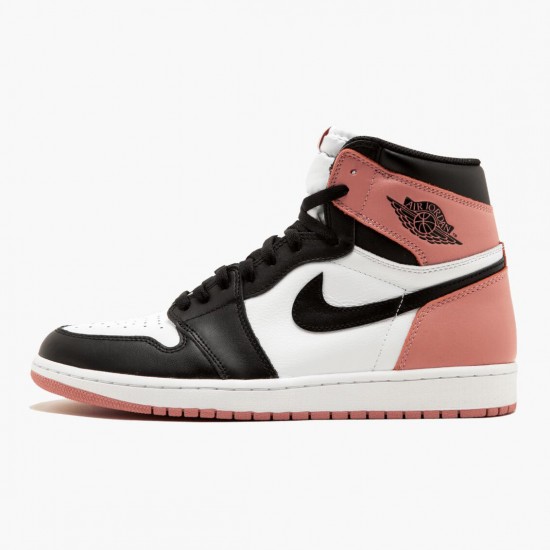 Jordan 1 Retro High Rust Pink Dame/Herre 861428-101 Jordan sko