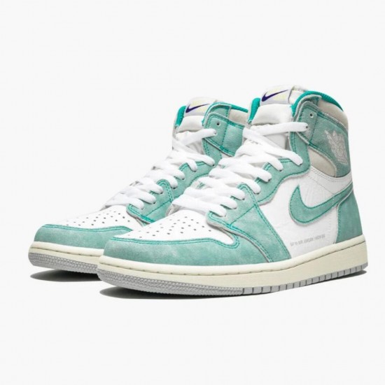 Jordan 1 Retro High Turbo Green Dame/Herre 555088-311 Jordan sko