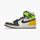 Jordan 1 Retro High White Black Volt University Gold Herre 555088-118 Jordan sko