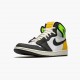 Jordan 1 Retro High White Black Volt University Gold Herre 555088-118 Jordan sko