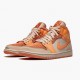 Jordan 1 Mid Apricot Orange Apricot Agate Terra Blush Dame/Herre DH4270-800 Jordan sko