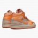 Jordan 1 Mid Apricot Orange Apricot Agate Terra Blush Dame/Herre DH4270-800 Jordan sko