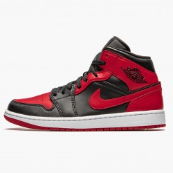 Jordan 1 Mid Banned 2020 Dame/Herre 554724-074 Jordan sko