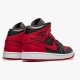 Jordan 1 Mid Banned 2020 Dame/Herre 554724-074 Jordan sko