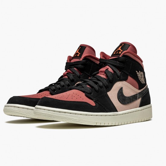 Jordan 1 Mid Canyon Rust Dames BQ6472-202 Jordan sko