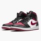 Jordan 1 Mid Bred Toe Herre 554724-066 Jordan sko