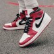 Jordan 1 Mid Chicago 2020 Dame/Herre 554724-173 Jordan sko