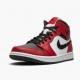 Jordan 1 Mid Chicago Black Toe Herre 554724-069 Jordan sko