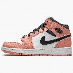 Jordan 1 Mid Pink Quartz Herre 555112-603 Jordan sko