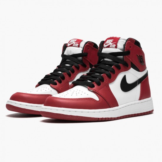 Jordan 1 Retro Chicago Dame/Herre 575441-101 Jordan sko