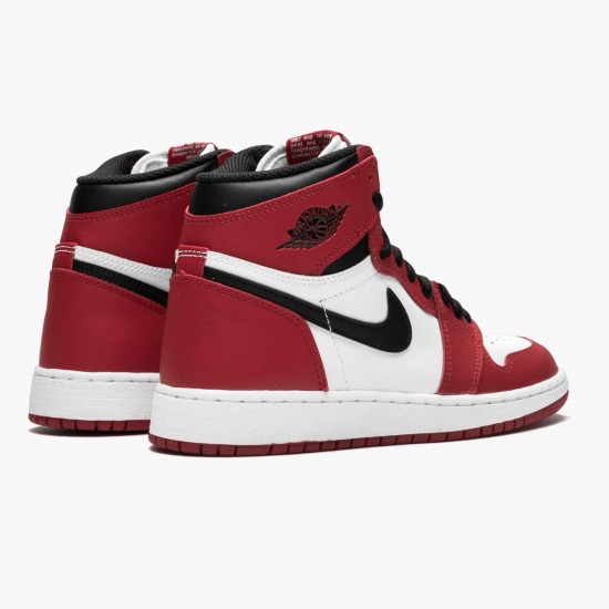 Jordan 1 Retro Chicago Dame/Herre 575441-101 Jordan sko