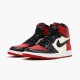 Jordan 1 Retro High Bred Toe Dame/Herre 555088-610 Jordan sko