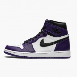 Jordan 1 Retro High OG Court Purple Herre 555088-500 Jordan sko