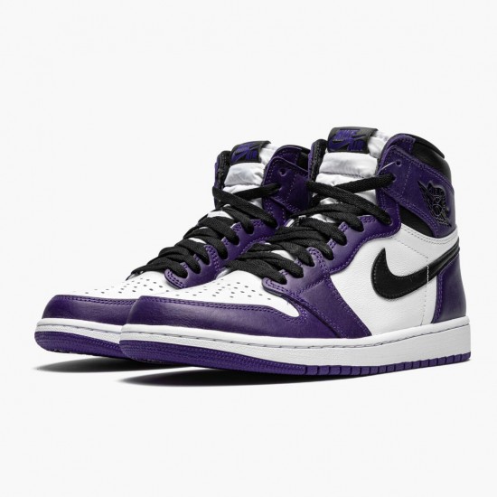 Jordan 1 Retro High OG Court Purple Herre 555088-500 Jordan sko