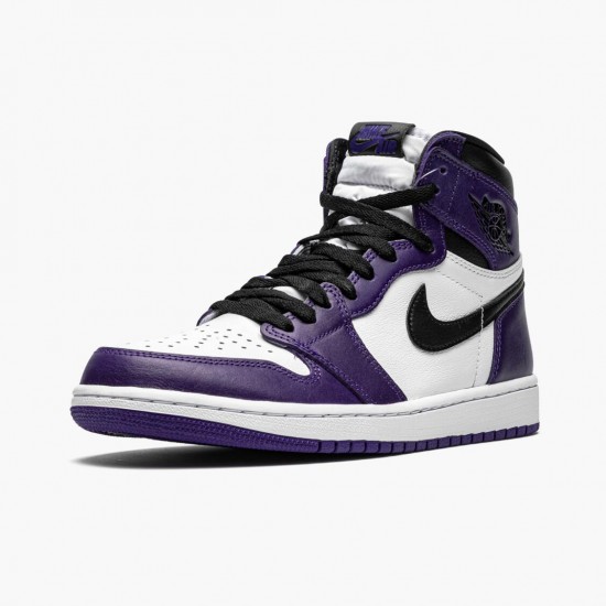 Jordan 1 Retro High OG Court Purple Herre 555088-500 Jordan sko