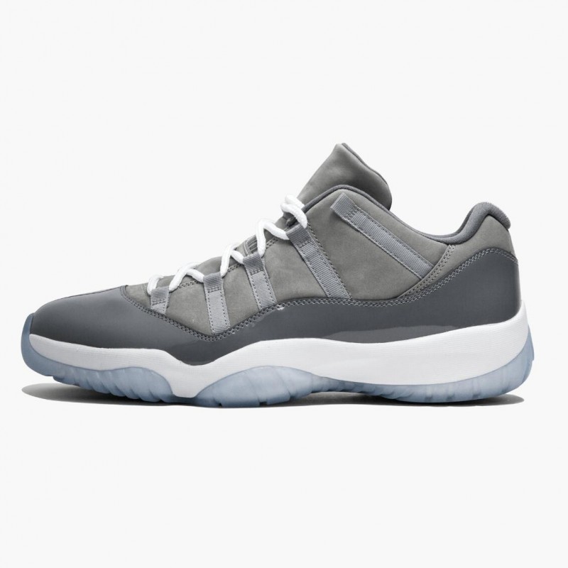 Jordan 11 Low Cool Grey Herre 528895-003 Jordan sko