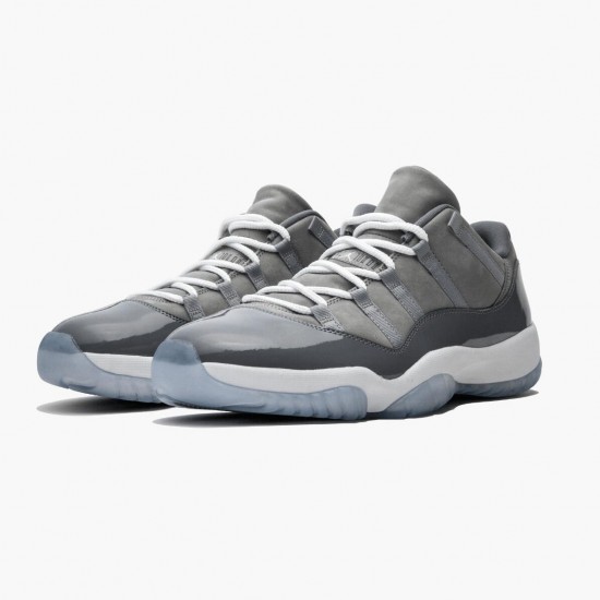 Jordan 11 Low Cool Grey Herre 528895-003 Jordan sko