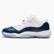 Jordan 11 Low Navy Snakeskin Herre CD6847-102 Jordan sko