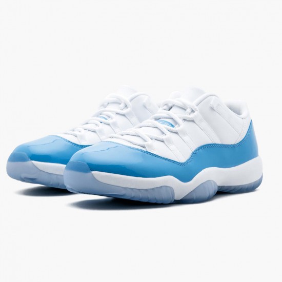 Jordan 11 Retro Low University Blue Dame/Herre 528895-106 Jordan sko