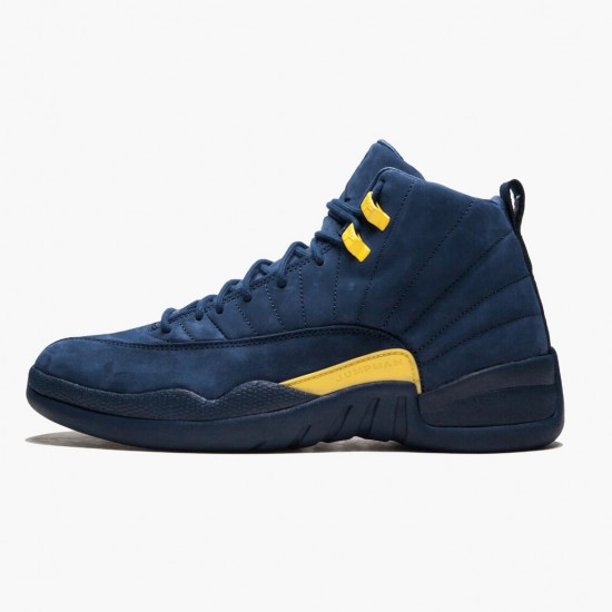 Jordan 12 Retro Michigan Herre BQ3180-407 Jordan sko