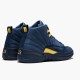 Jordan 12 Retro Michigan Herre BQ3180-407 Jordan sko