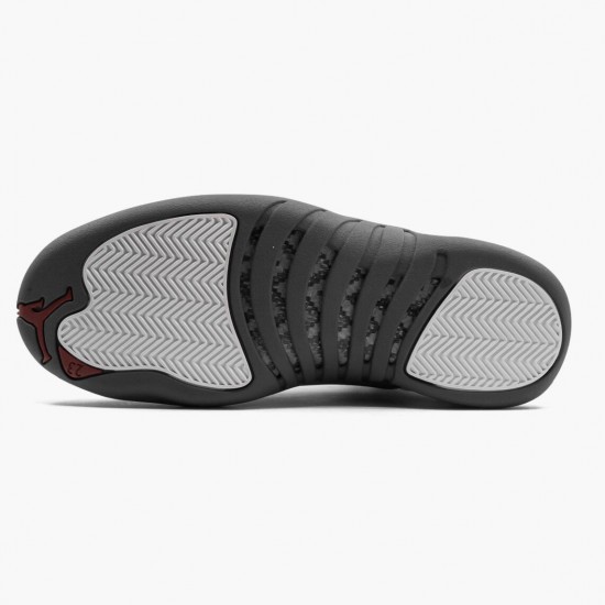 Jordan 12 Retro White Dark Grey Herre 130690-160 Jordan sko