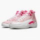 Jordan 12 Retro GS Arctic Pink Dames 510815-101 Jordan sko