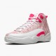 Jordan 12 Retro GS Arctic Pink Dames 510815-101 Jordan sko