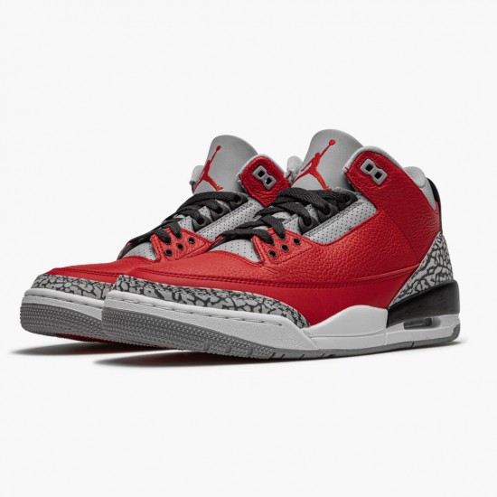 Jordan 3 Retro Fire Red CeHerret Herre CU2277-600 Jordan sko