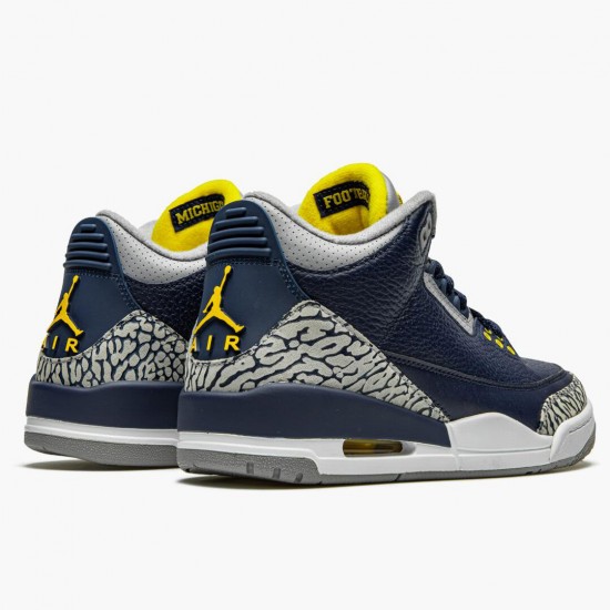 Jordan 3 Retro Michigan Herre AJ3-820064 Jordan sko