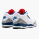 Jordan 3 Retro OG True Blue Herre 854262-106 Jordan sko