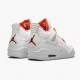 Jordan 4 Retro Metallic Orange Dame/Herre CT8527-118 Jordan sko