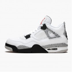 Jordan 4 Retro OG White CeHerret Herre 840606-192 Jordan sko