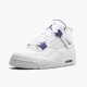 Jordan 4 Retro Purple Dame/Herre CT8527-115 Jordan sko